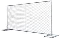 6' x 12' Inline Chain Link Fence Panel 
